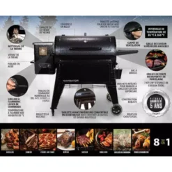 Barbecue à Pellets Navigator 1150 PIT BOSS -Weber Promos Boutique barbecue a pellets navigator 1150g 3