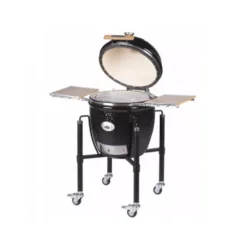 Barbecue Ceramique MONOLITH Classic Pro Série 2.0 Noir Avec Chariot -Weber Promos Boutique barbecue ceramique monolith classic serie pro10 noir avec chariot 2