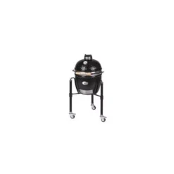 Barbecue Ceramique Junior 2.0 Noir Sur Chariot MONOLITH -Weber Promos Boutique barbecue ceramique monolith junior noir sur chariot 3