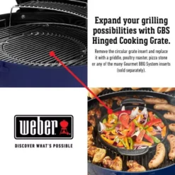 Barbecue Charbon Master-Touch Gbs 5750 - Ocean Blue - WEBER -Weber Promos Boutique barbecue charbon master touch gbs 5750 57 cm ocean blue 4