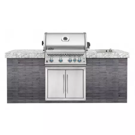 Barbecue Gaz NAPOLEON Encastrable Built-In Pro 500 Inox 3 Brûleurs + Brûleur Arriere 2 Barbecue Gaz NAPOLEON Encastrable Built-In Pro 500 Inox 3 Brûleurs + Brûleur Arriere – Image 2