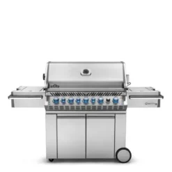 Napoleon Barbecue Gaz Naturel Pro 665 4 Bruleurs + Sizzle Lateral + Fumoir