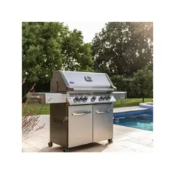 Napoleon Barbecue Gaz Prestige 665 INOX 5 Brûleurs + Sizzle Latéral + Brûleur Arrière -Weber Promos Boutique barbecue gaz prestige 665 5 bruleurs sizzle lateral bruleur arriere 6