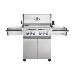 Napoleon Barbecue Gaz Naturel Prestige Pro 500 5 Brûleurs + Sizzle Lateral + Brûleur Arriere + Fumoir