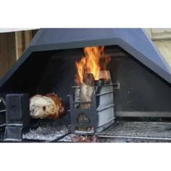 Barbecue Sud-Africain Braai Supreme 1200 Avec Support -Weber Promos Boutique barbecue sud africain braai freestanding 1200 avec stand 3