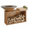 Brasero OFYR Island 85 Bois Teck