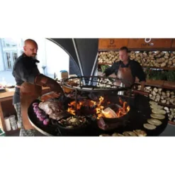 Brasero OFYR XL Plancha Acier Corten Pied 50cm -Weber Promos Boutique brasero ofyr xl plancha acier cortene pied 50cm 2