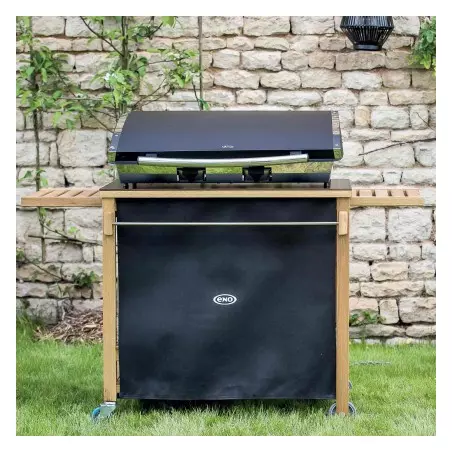 Desserte Pour Plancha Robinier Hpl Noir EMILE - ENO 3 Desserte Pour Plancha Robinier Hpl Noir EMILE - ENO – Image 3