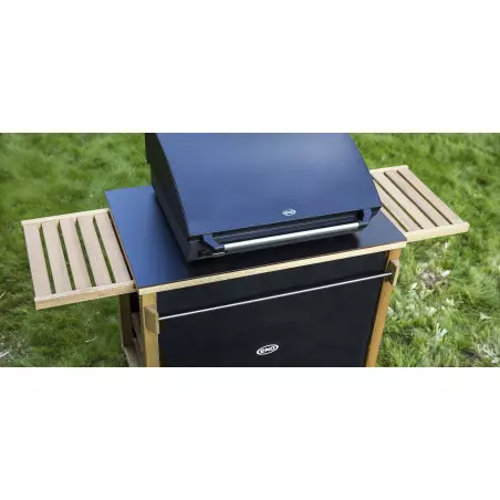 Desserte Pour Plancha Robinier Hpl Noir EMILE - ENO 5 Desserte Pour Plancha Robinier Hpl Noir EMILE - ENO – Image 5