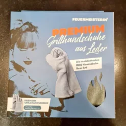 Gants Femme BBQ Feuermeisterin Premium Cuir Paire -Weber Promos Boutique gants bbq feuermeisterin premium cuir paire femme 4