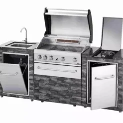 Meuble Modulaire GRANDHALL Stone Island (hors BBQ) -Weber Promos Boutique meuble modulaire grandhall stone island hors bbq 2