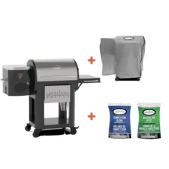 Pack + Barbecue à Pellets FL 800 Legacy LOUISIANA + 6 Accessoires -Weber Promos Boutique pack barbecue a pellets fl 800 legacy louisiana housse 2 sacs de pellets 2