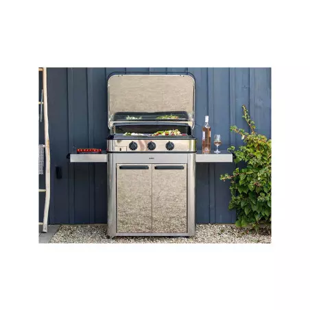 Combo Plancha Enosign Gaz 80 Inox 2023 Avec Capot Inox - ENO 2 Combo Plancha Enosign Gaz 80 Inox 2023 Avec Capot Inox - ENO – Image 2