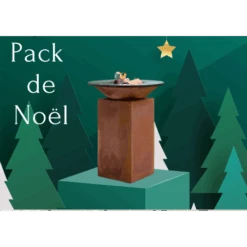 Pack Noël Brasero OFYR 75 + Grille De Cuisson Offerte
