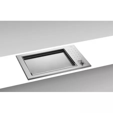 Plancha Electrique Encastrable Oasi In.El60 Inox Plaque Lisse + Couvercle - PLANET 3 Plancha Electrique Encastrable Oasi In.El60 Inox Plaque Lisse + Couvercle - PLANET – Image 3