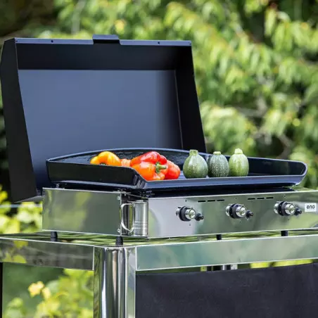 ENO Plancha Gaz Initial 65 Coffre Inox 2 ENO Plancha Gaz Initial 65 Coffre Inox – Image 2